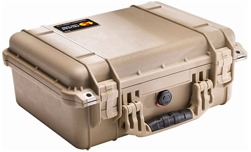 Pelican 1450 Case with Foam (Desert Tan) 19428056490 | eBay