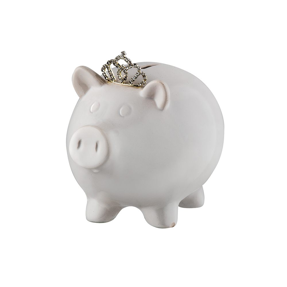 Prinz Princess White Ceramic Piggy Bank 86981809719 Ebay Prinz Princess White Ceramic Piggy Bank